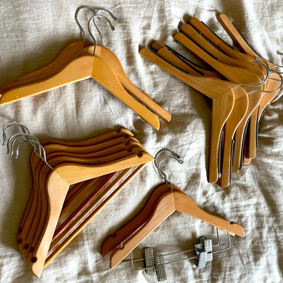 Storage & Organization Childrens Wooden Hangers Poshmark